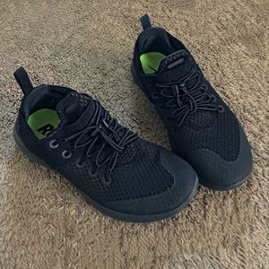 All black Nike Free Run